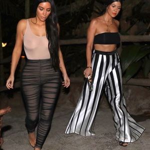 COPY - Kim Kardashian inspired sexy pink ruched jumpsuit